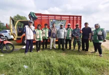 Penyuluh Pertanian BPPSDMP Dampingi Serap Gabah di Dasuk
