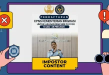 Hoaks: Tautan Rekrutmen CPNS Kementrian Imigrasi 2026