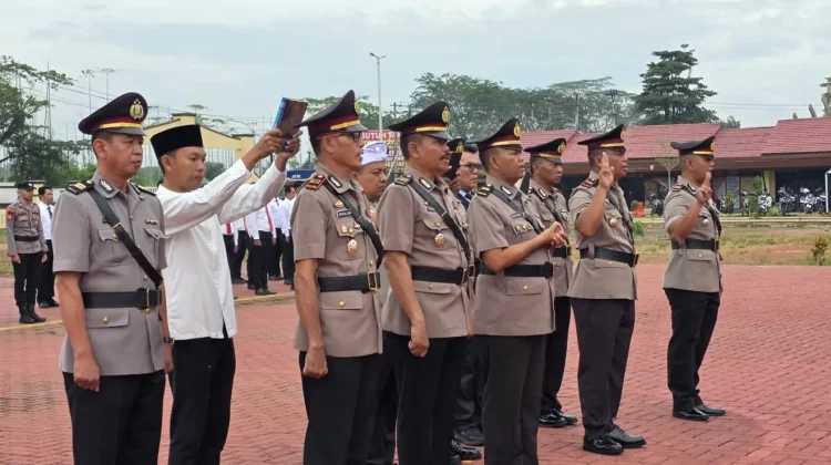 Polres Kubu Raya Gelar Sertijab PJU
