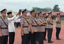 Polres Kubu Raya Gelar Sertijab PJU
