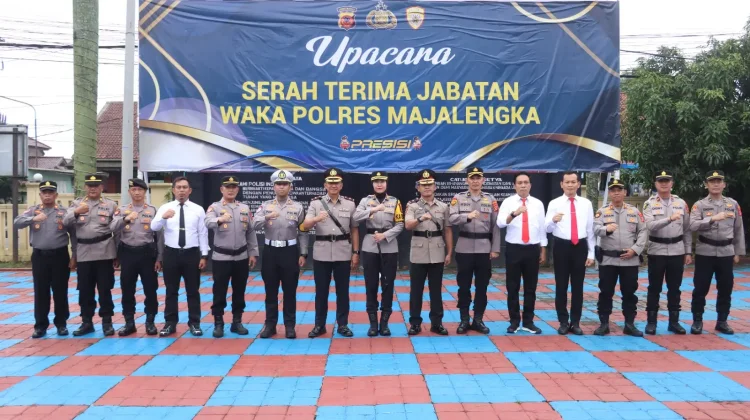 Kapolres Majalengka Pimpin Sertijab Wakapolres dan Korp Raport 2026