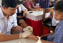 Gangguan Kesehatan Indera ditemukan dalam CKG Sekolah di Manado