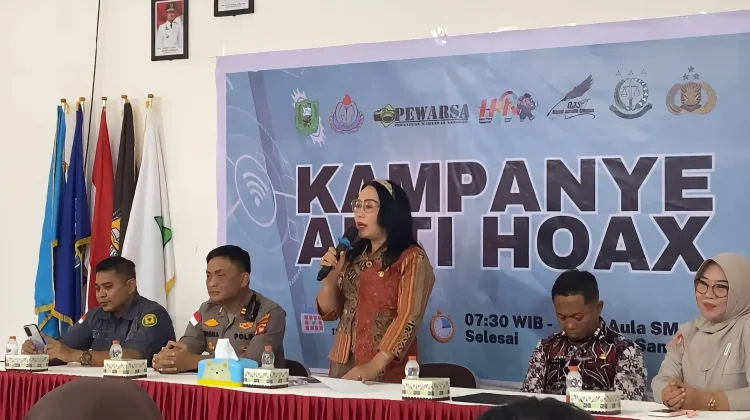 Pelajar Sanggau Diminta Jadi Agen Literasi Digital