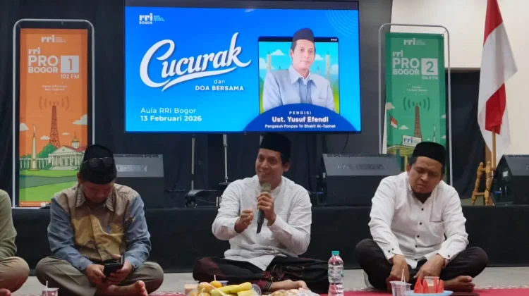 RRI Bogor Gelar Cucurak Doa Bersama Sambut Ramadan 1447 H