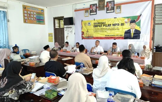 Rycko Menoza Sosialisasi Empat Pilar di SMAN 11 Bandar Lampung