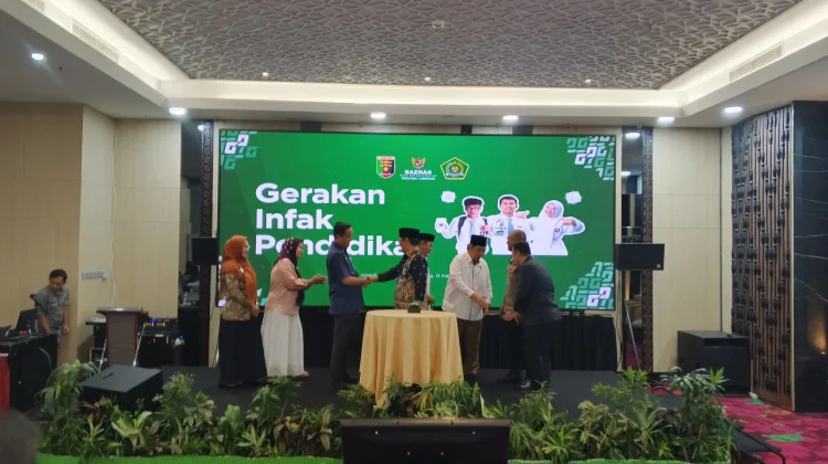 Baznas se-Lampung Luncurkan Gerakan Infak Sekolah