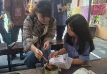 Peserta Internasional Belajar SDGs di SMP YPPI Surabaya