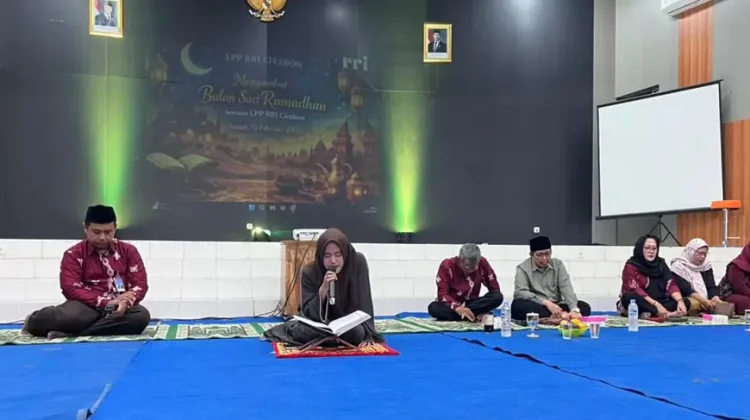 Munggahan di RRI Cirebon Menghadirkan Tilawah Alquran