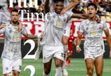 Lengah di Menit Akhir, Madura United Hanya Mampu Bermain Imbang 2-2