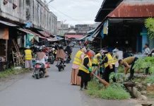 Forkopimda Aceh Barat Laksanakan Gotong Royong