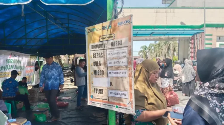 Gerakan Pangan Murah di Suka Makmue, Telur Disubsidi Rp500 Per Butir