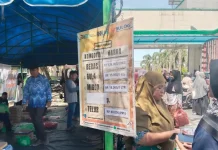 Gerakan Pangan Murah di Suka Makmue, Telur Disubsidi Rp500 Per Butir