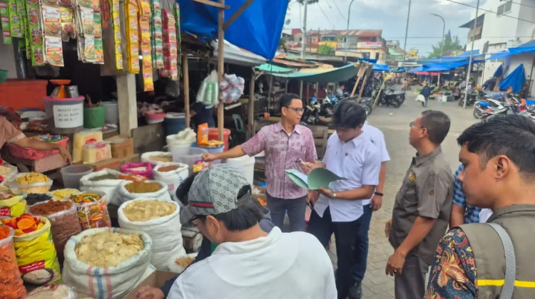 Satgas Saber Polres Sibolga Pantau Harga Bapokting jelang Ramadan