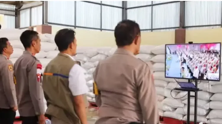Kapolres Bone:  Gudang Pangan Bukti Nyata Dukungan Polri