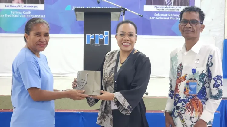 14 Bulan Pimpin RRI Sorong, Lee Maury Pamit ke Wamena