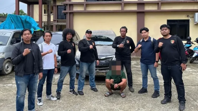 Satreskrim Polres Kapuas Hulu Tangkap Pelaku Penggelapan Mobil