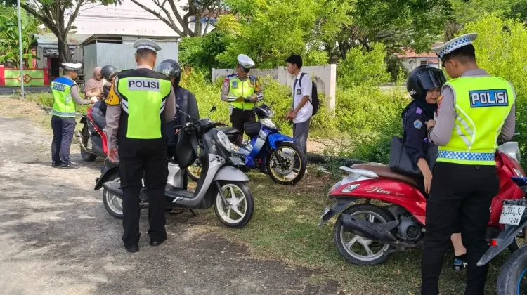 Operasi Keselamatan Marano, Polres Majene Tertibkan 26 Pelanggar