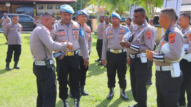 Bid Propam Polda Papua Gaktiblin Polres Waropen