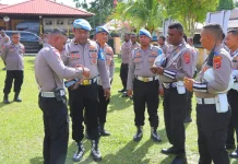 Bid Propam Polda Papua Gaktiblin Polres Waropen