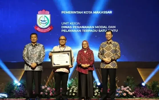 DPM-PTSP Makassar Raih Predikat WBK dari KemenPANRB