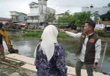 Wali Kota Turun Langsung, Sungai Guring Dikeruk Tembus Pekapuran