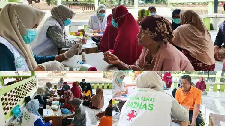 BAZNAS Kota Batam Gelar Cek Kesehatan Gratis di Pulau Panjang Timur
