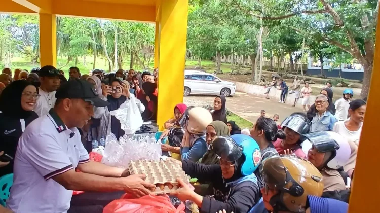 Amir Rumra Membuka Gerakan Pangan Murah jelang Ramadhan