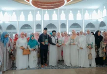 Ketua PKK Lampung Hadiri Safari Dakwah “Wakaf One Family One Quran”