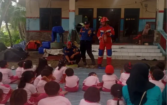 Sudin Gulkarmat Edukasi Siswa KB-RA Pulau Panggang