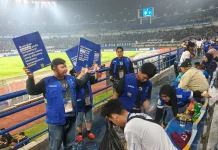 Ribuan Kilogram Sampah Dikelola saat Persib Versus PSBS
