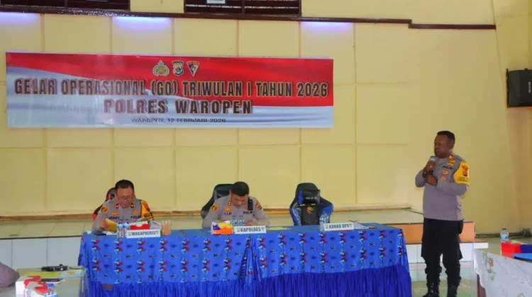 Kapolres Waropen Tegaskan Gelar Operasional Berbuah Perubahan