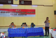 Kapolres Waropen Tegaskan Gelar Operasional Berbuah Perubahan