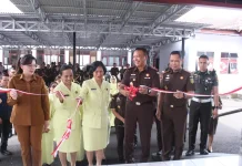 Rumajar Hadiri Peresmian Aula Semangat Adhyaksa Kejari Tomohon