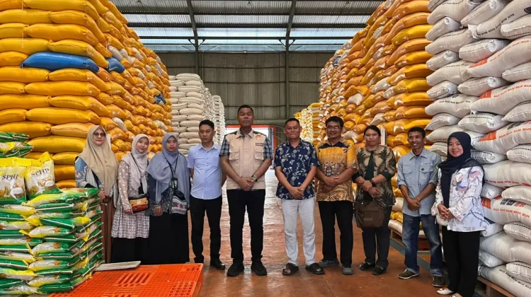 Satgas Bareskrim bersama Polda Sulteng Cek Ketersediaan Beras Bulog