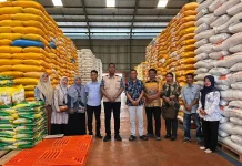 Satgas Bareskrim bersama Polda Sulteng Cek Ketersediaan Beras Bulog