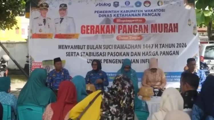 Gerakan Pangan Murah di Wakatobi, ini Daftar Harganya!