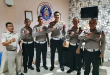 Ditlantas Sulteng Monitoring Operasi Tinombala di Parimo