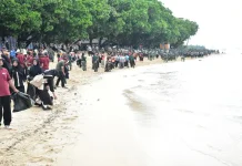 Kodim 0818/Malang-Batu Gerakkan Warga ASRI-kan Balekambang