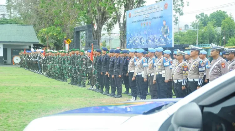 Kodam XXIII/Palaka Wira Gelar Operasi Gaktib dan Operasi Yustisi 2026