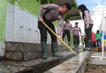 Mahasiswa STIK-PTIK Bakti Sosial di Masjid Al Muttaqin  Bale Atu