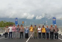 Peresmian Jembatan Palu 4 Simbol Kebangkitan Infrastruktur