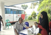 PMI Kota Madiun Jemput Bola Donor Darah di RRI