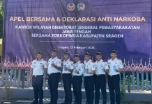 Lapas Brebes Ikuti Deklarasi Anti Narkoba di Sragen