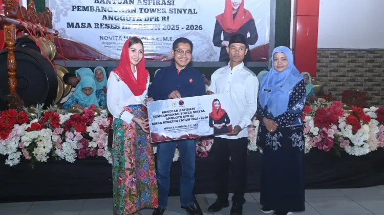 Novita Wujudkan Sembilan Tower Telkomsel di Area Blank Spot Trenggalek