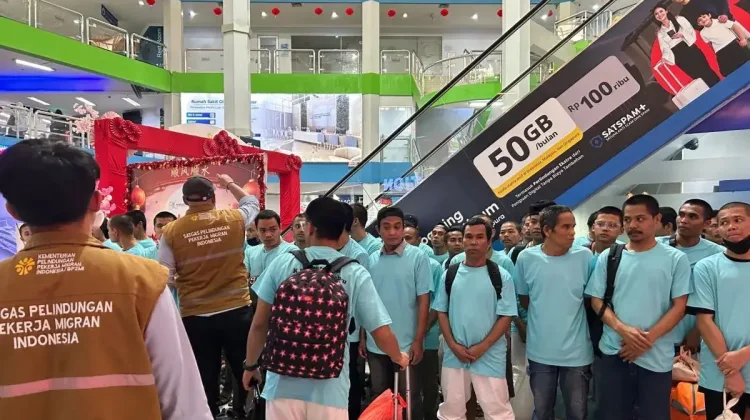 Indonesian Consulate Facilitates Return of 757 Migrant Workers