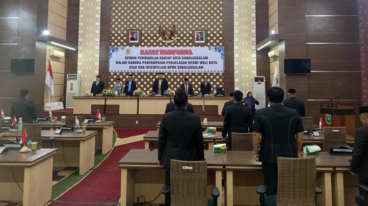 Fraksi Rabbani Pilih Absen Sidang Dan Dukung Walikota Subulussalam