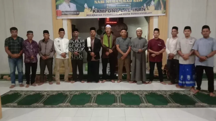 Warga Lae Ikan Subulussalam Perkuat Iman Jelang Ramadan