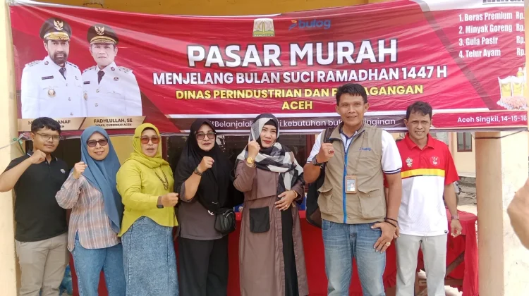 Pemerintah Aceh Gelar Pasar Murah di Singkil