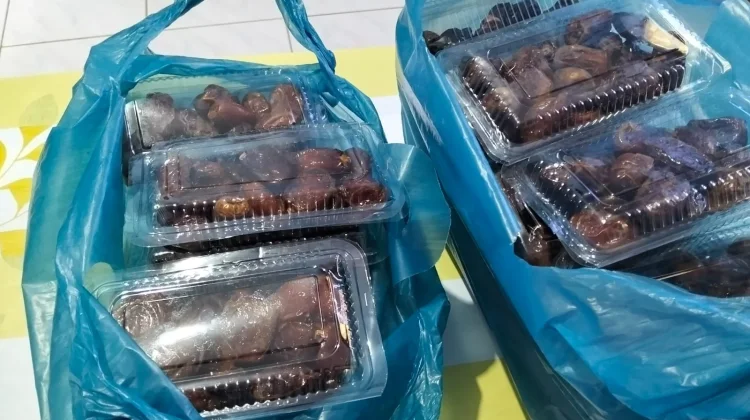 Penjual Kurma diSingkil Panen Berkah di Bulan Ramadhan