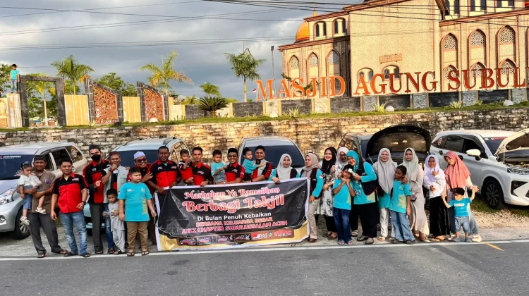 AXCI Chapter Subulussalam Aceh Berbagi Keberkahan Ramadan